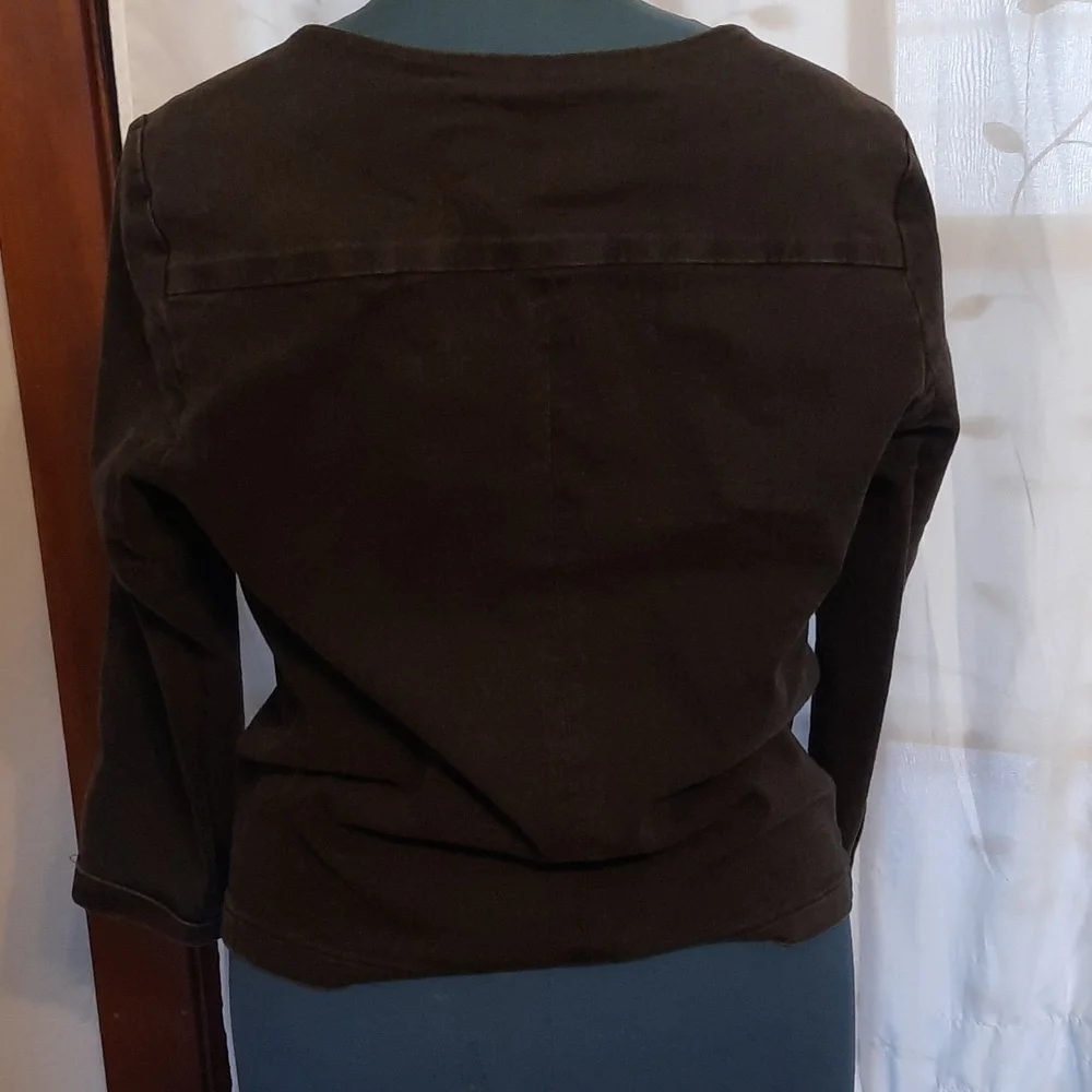 Loup spring weight jacket size Large in black. - Picture 2 of 6